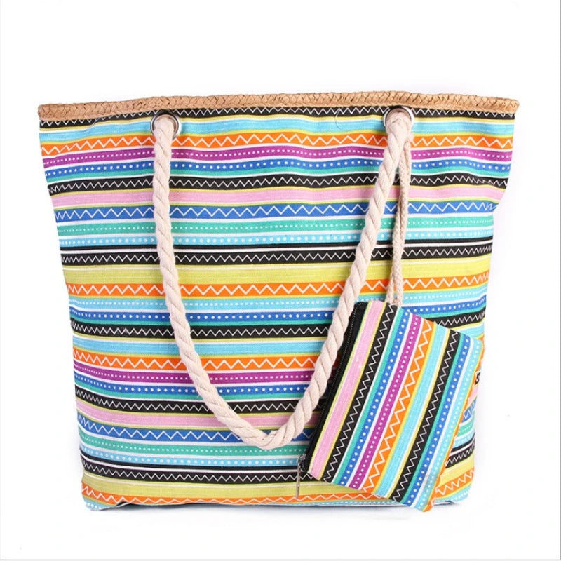 Bolsa De Praia Kit Para o Verão