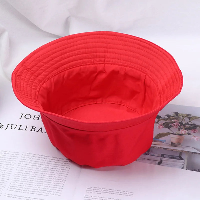 Chapéu Bucket de Algodão Dobrável